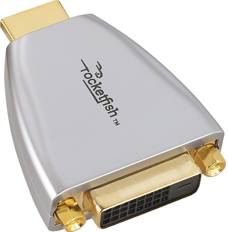 Rocketfishâ„¢ DVI-to-HDMI Adapter - Silver/Gold